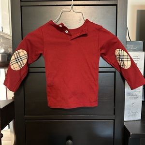 Burberry elbow patch long sleeve T